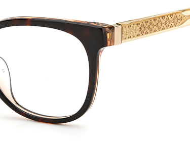 Premium Women Kate Spade Model Eyeglasses: Payton - Havana- SpecSMART Eye Clinic (Zoom View)